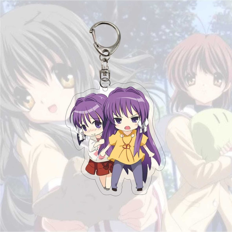 Buy Clannad - Different Female Characters Themed Cute Keychains (4 Designs)  - Keychains